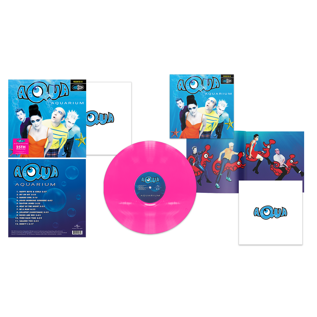 Aquarium: 25th Anniversary Limited Edition Pink Vinyl LP { vinyl }