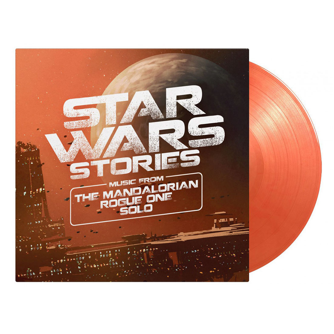 Star Wars Stories - Music from The Mandalorian, Rouge One and Solo: Limited Amber Vinyl 2LP { vinyl }