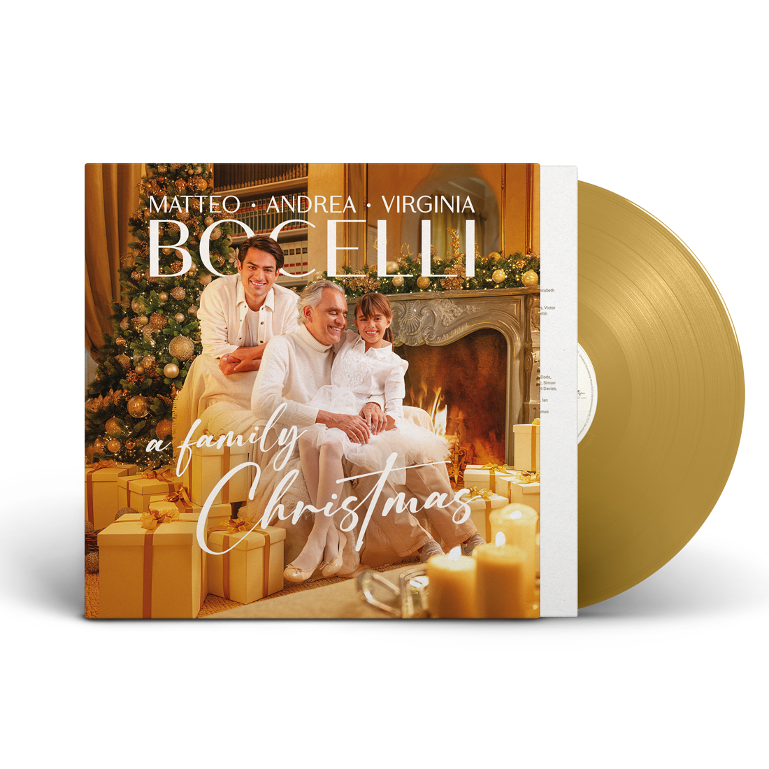 A Family Christmas: Exclusive Gold Vinyl LP { vinyl }