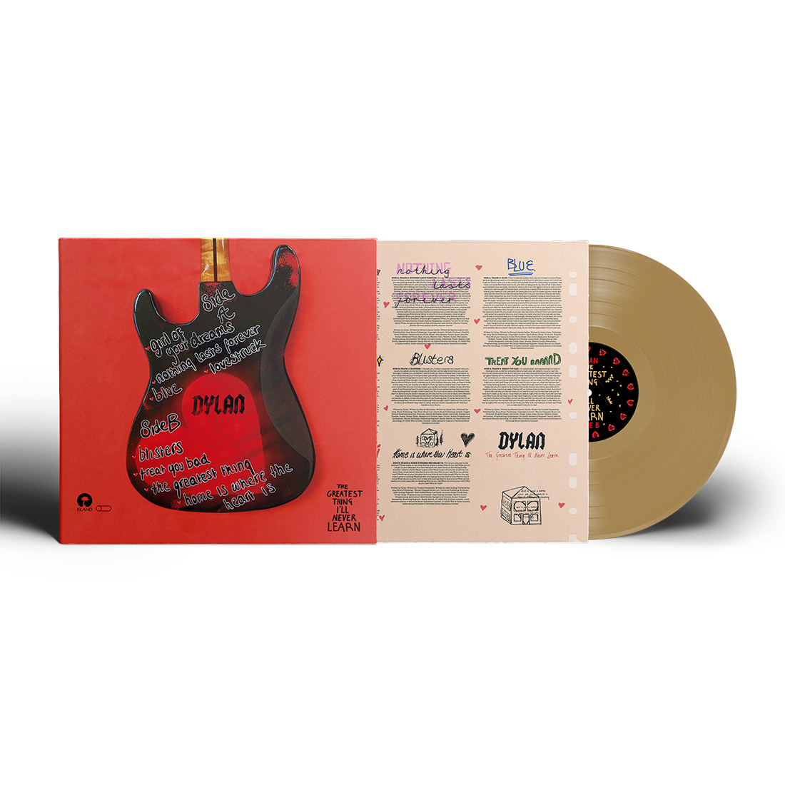 The Greatest Thing I'll Never Learn: Alternative Artwork Gold Vinyl LP { vinyl }