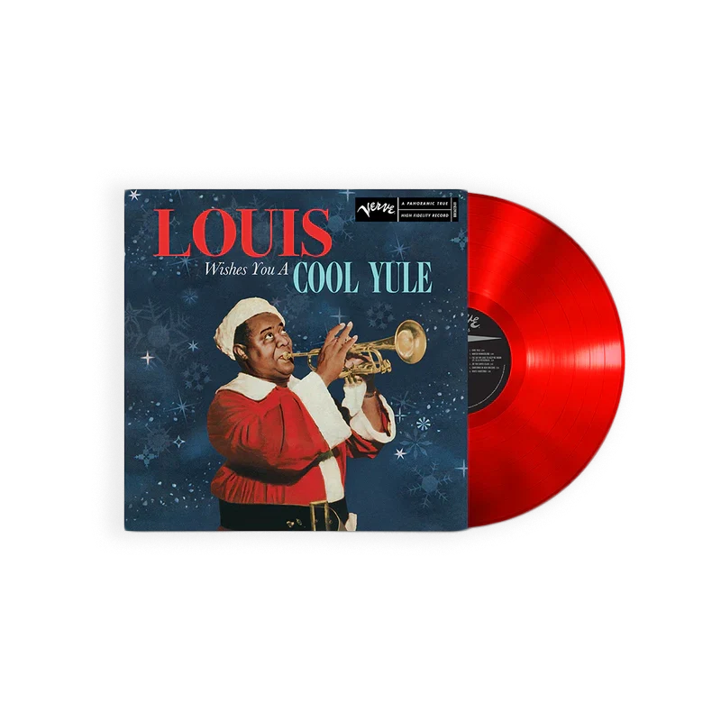 Louis Wishes You A Cool Yule: Red Vinyl LP { vinyl }