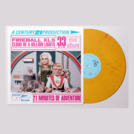 Fireball XL5: Cloud Of A Billion Lights - Limited Edition Fireball Yellow Colour Vinyl 7" EP { vinyl }