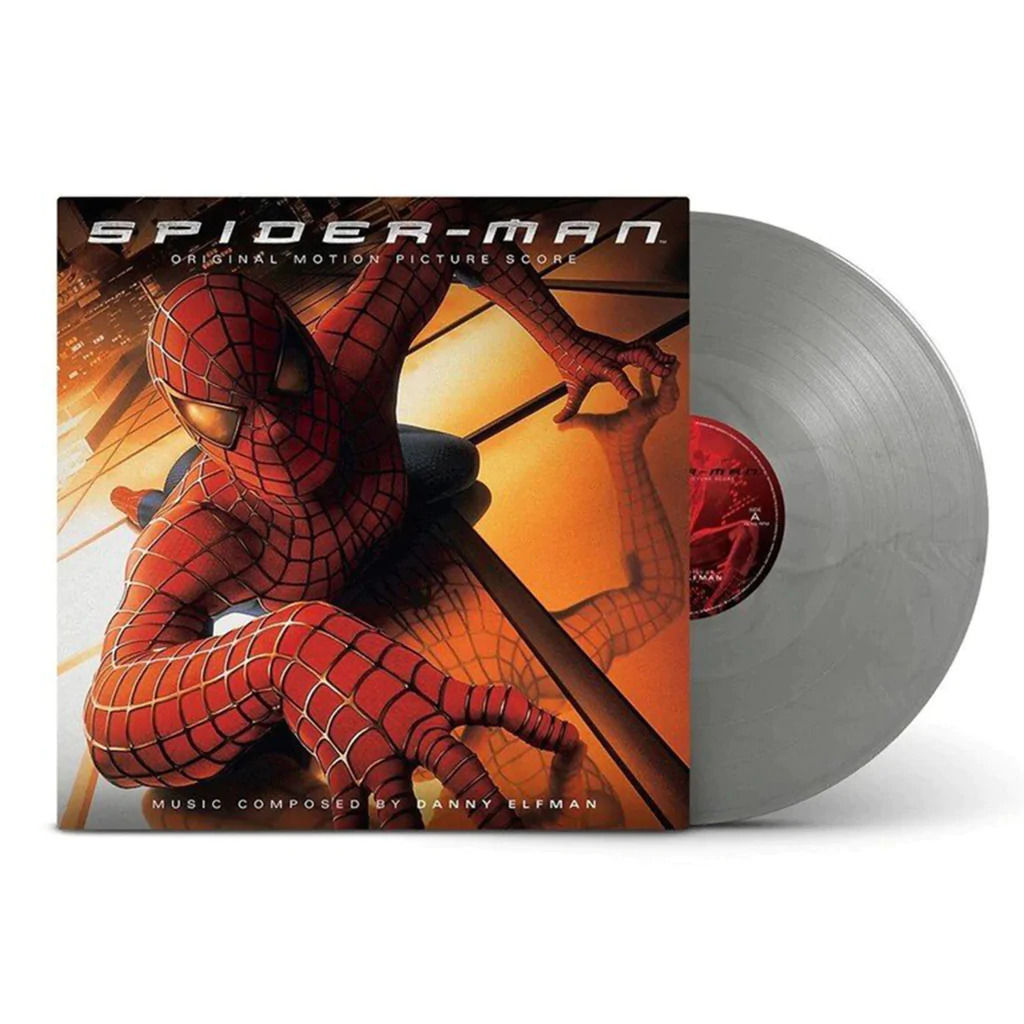 Spider-Man: Original Soundtrack Limited Edition Gatefold Silver Vinyl LP w/ Inserts & Poster { vinyl }