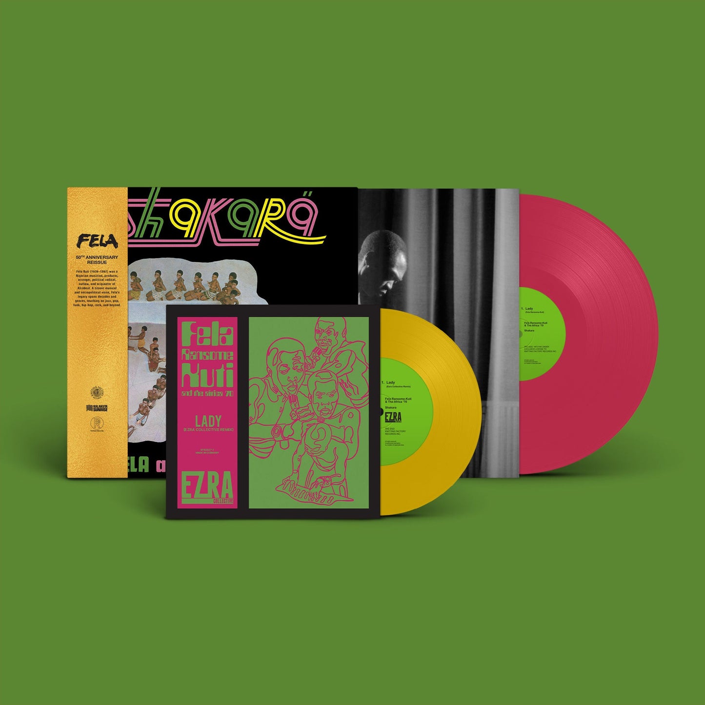 Shakara (50th Anniversary Edition): Limited Pink Vinyl LP + Bonus Yellow Vinyl 7" { vinyl }