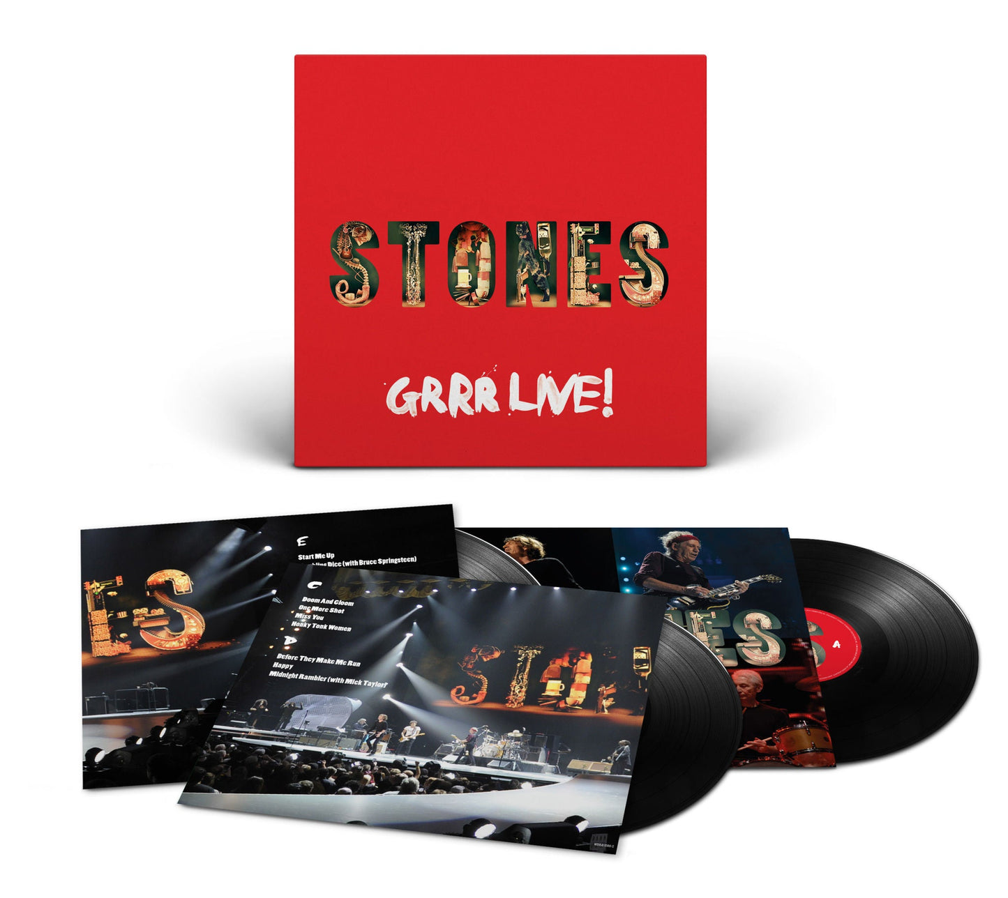 GRRR Live! Black Vinyl 3LP { vinyl }