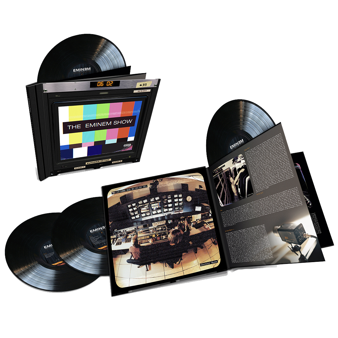 The Eminem Show: Exclusive Deluxe Edition 4LP { vinyl }