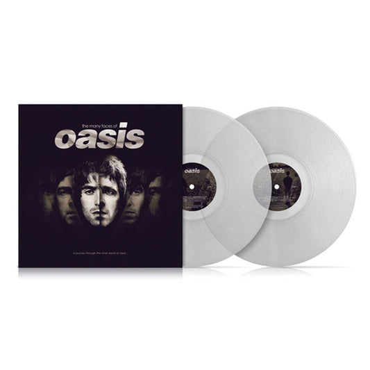 Many Faces Of Oasis: Gatefold Transparent Vinyl 2LP { vinyl }