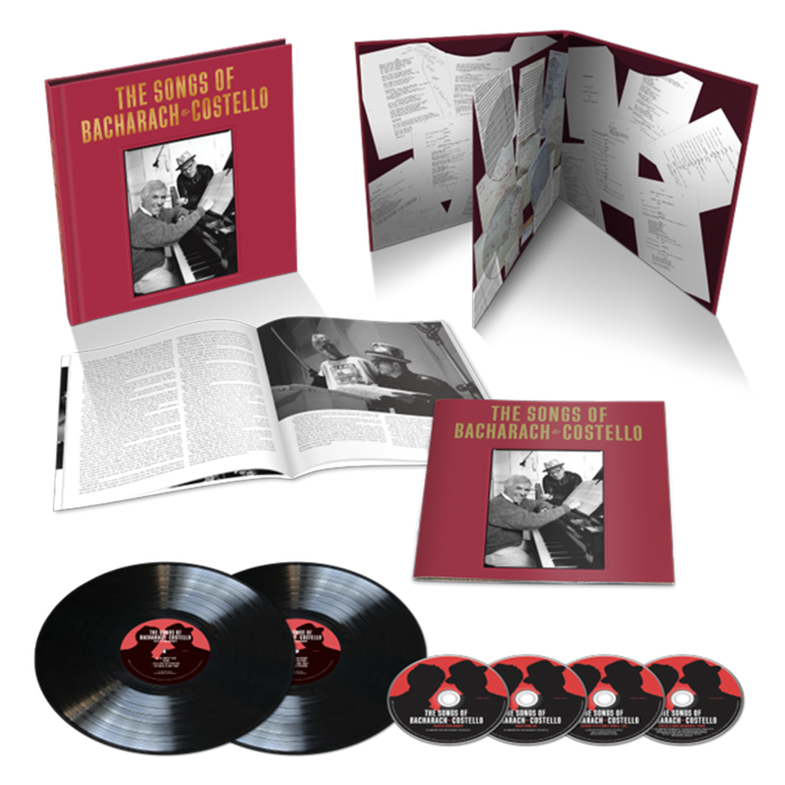 The Songs of Bacharach & Costello: Super Deluxe Edition 2LP + 4CD Box Set { vinyl }
