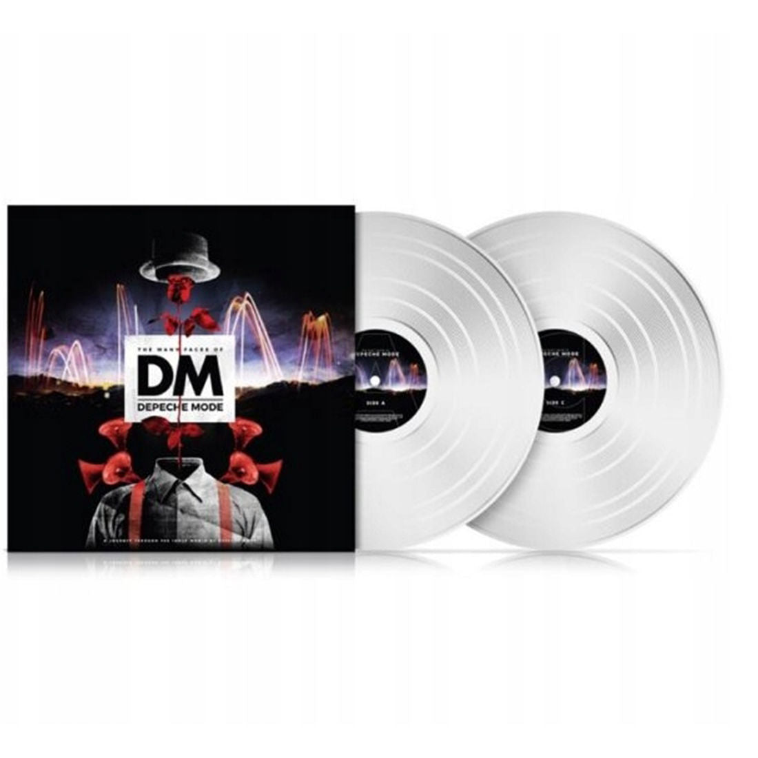 Many Faces Of Depeche Mode: Transparent White Vinyl 2LP { vinyl }