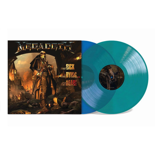 The Sick, The Dying… And The Dead! Limited Blue Opaque + Green Translucent Vinyl 2LP { vinyl }