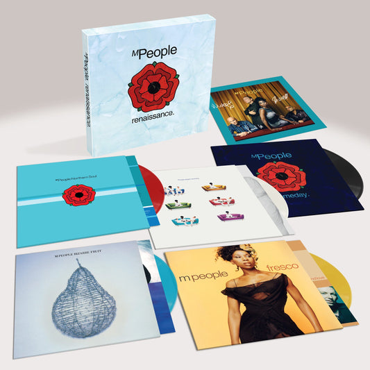 Renaissance: Limited Red, White, Blue, Yellow + Black Vinyl 5LP Box Set (w/ Print Signed by Mike Pickering, Paul Heard and Shovell) { vinyl }