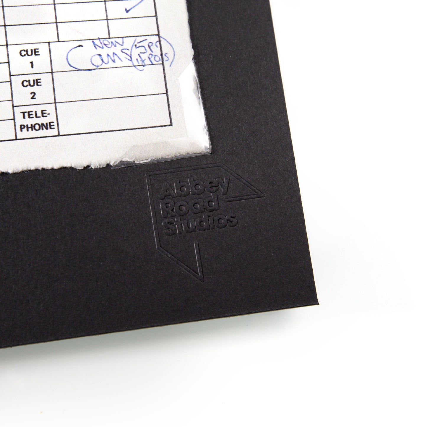 Abbey Road Studios x Pink Floyd 'The Dark Side of The Moon' Session Sheet { vinyl }