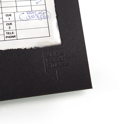 Abbey Road Studios x Pink Floyd 'The Dark Side of The Moon' Session Sheet { vinyl }