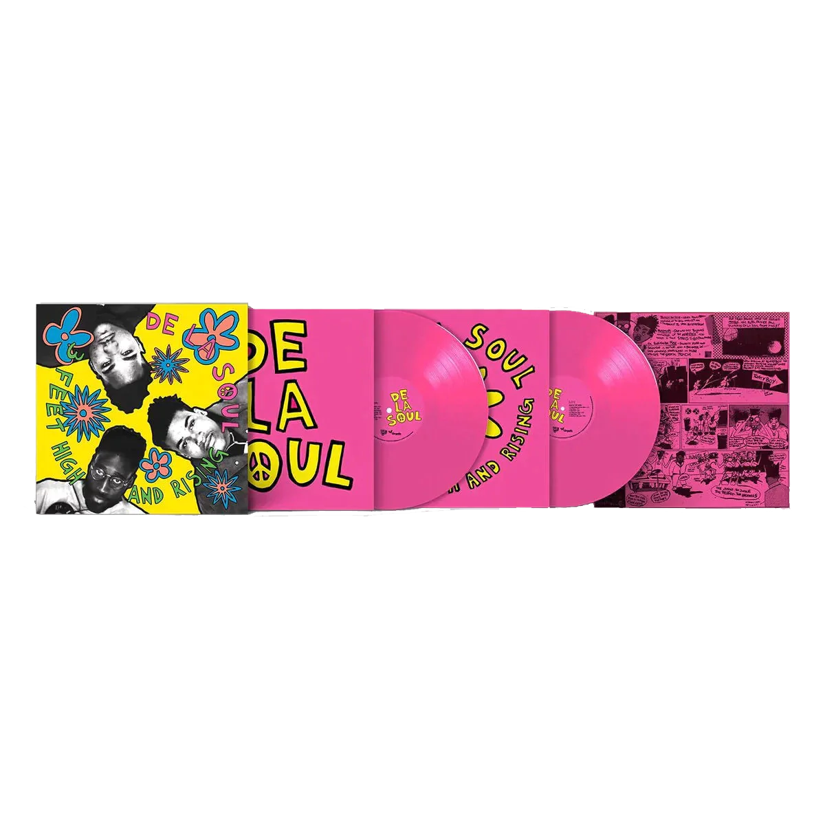 3 Feet High And Rising: Limited Edition Pink Vinyl 2LP { vinyl }