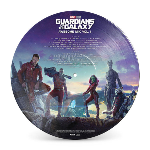 Guardians Of The Galaxy Vol. 1: Limited Picture Disc Vinyl LP { vinyl }