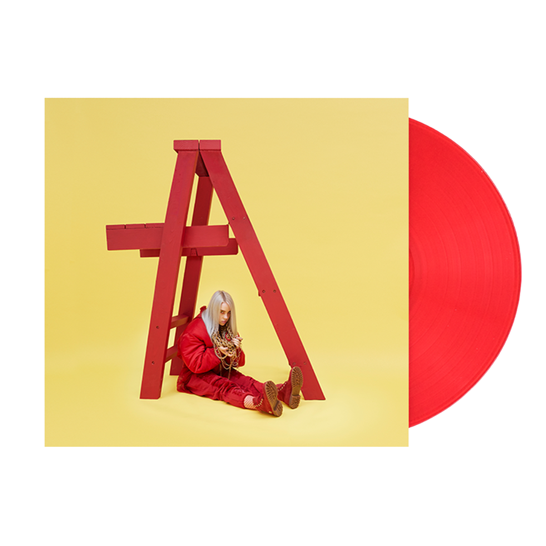 dont smile at me: Red Vinyl LP { vinyl }