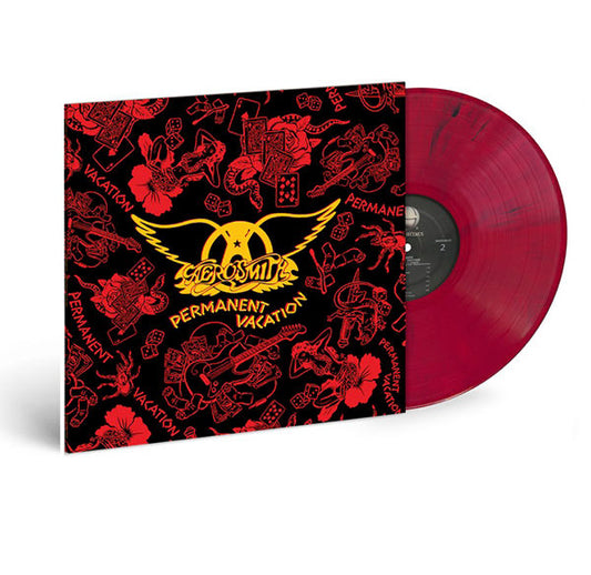 Permanent Vacation: Exclusive Red + Black Marble Vinyl LP { vinyl }