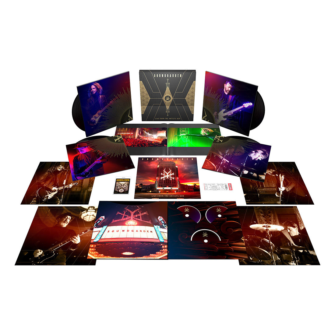 Live From The Artists Den: Deluxe 4LP Vinyl Boxset { vinyl }