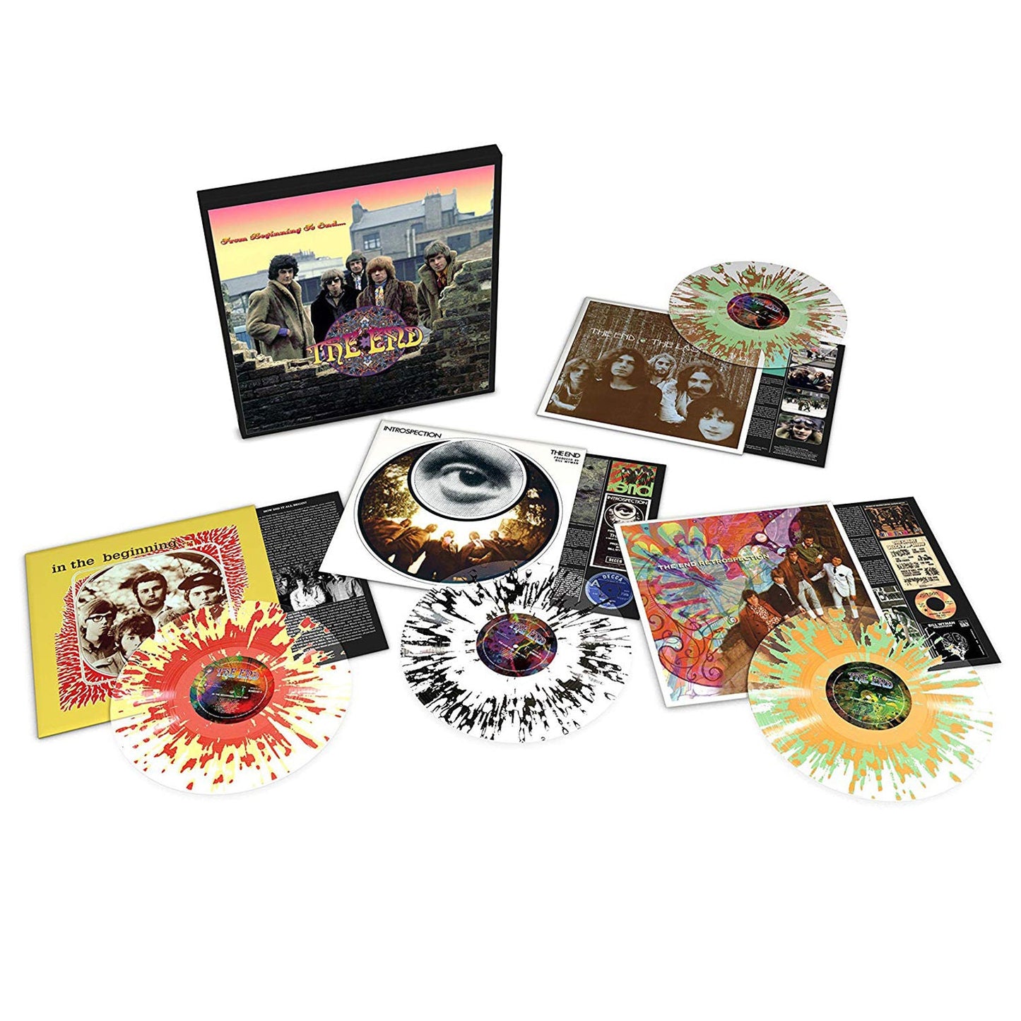 From Beginning To End: Splatter Colour 4LP Vinyl Box Set { vinyl }