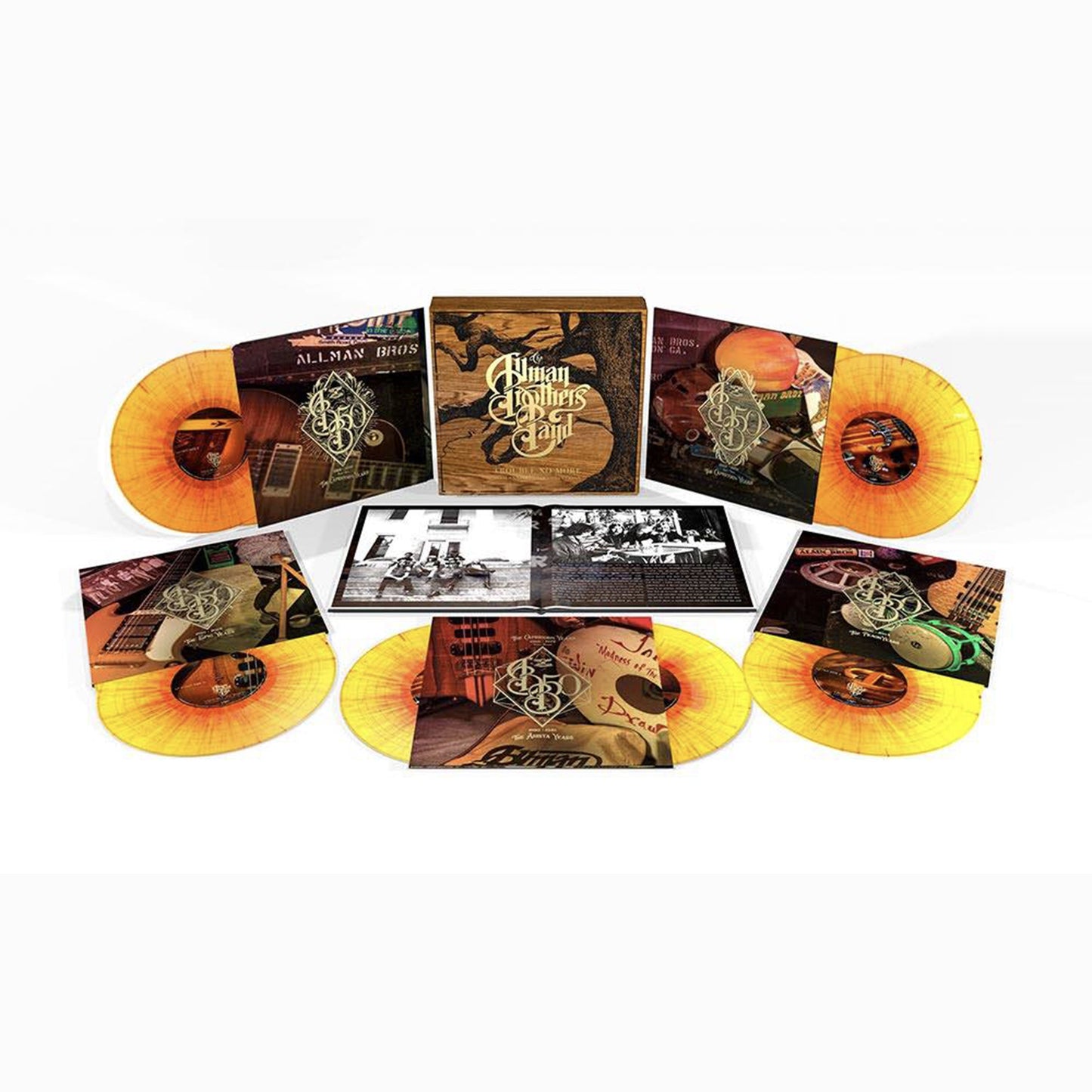 Trouble No More (50th Anniversary Collection): Exclusive Orange + Red Splatter Vinyl 10LP Box Set { vinyl }
