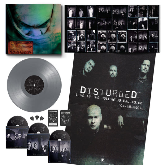 THE SICKNESS 25th ANNIVERSARY EDITION: 1LP SILVER VINYL//3CD BOX { vinyl }