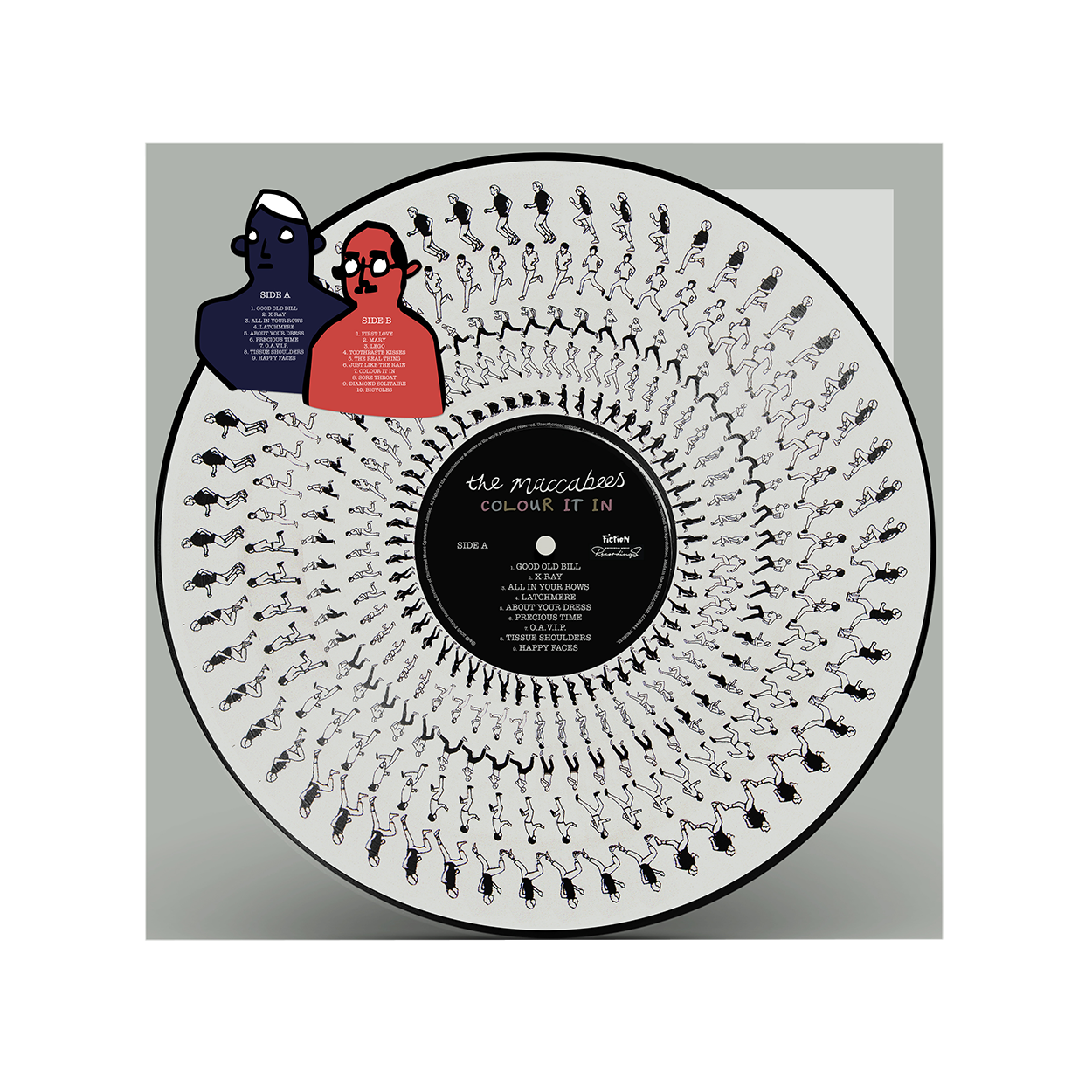 Colour It In: Limited Edition Zoetrope Picture Disc Vinyl LP { vinyl }