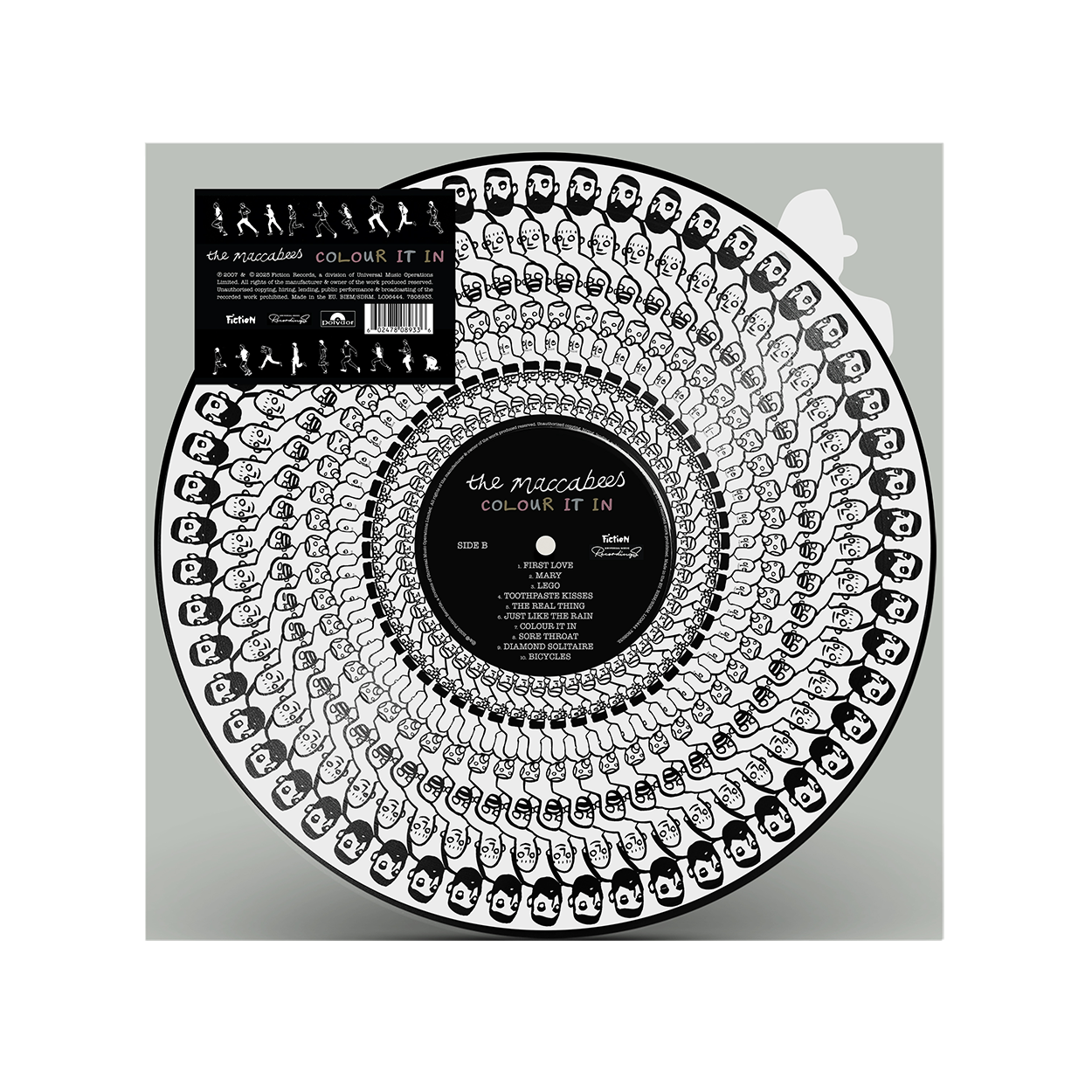 Colour It In: Limited Edition Zoetrope Picture Disc Vinyl LP { vinyl }