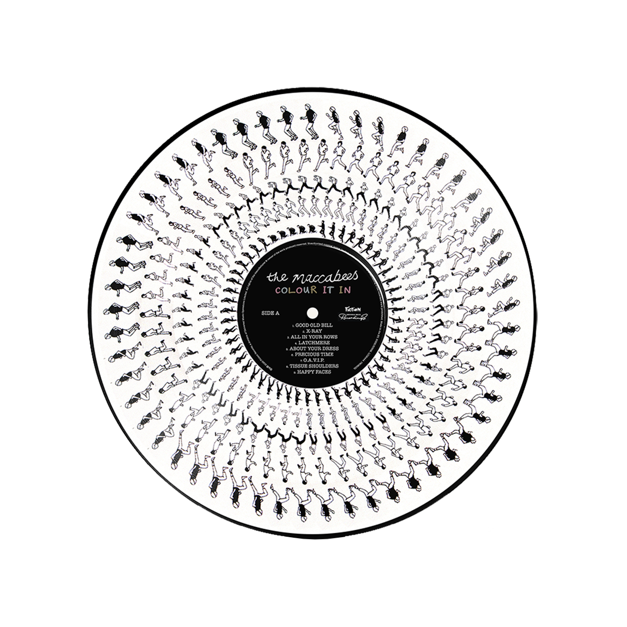 Colour It In: Limited Edition Zoetrope Picture Disc Vinyl LP { vinyl }