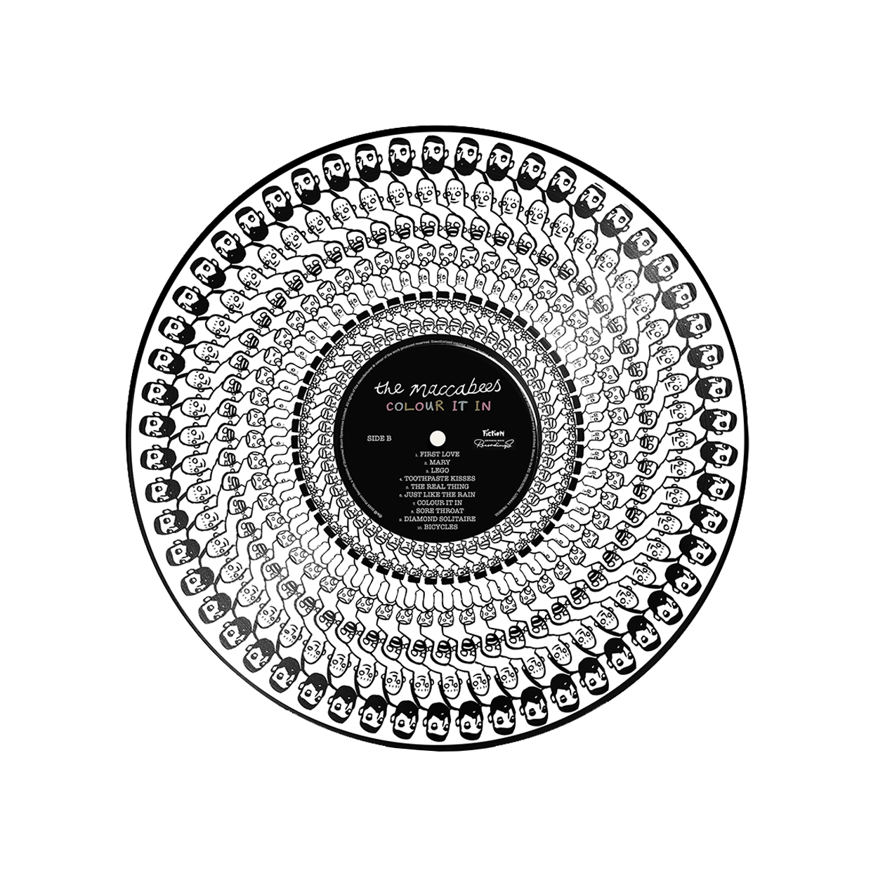 Colour It In: Limited Edition Zoetrope Picture Disc Vinyl LP { vinyl }
