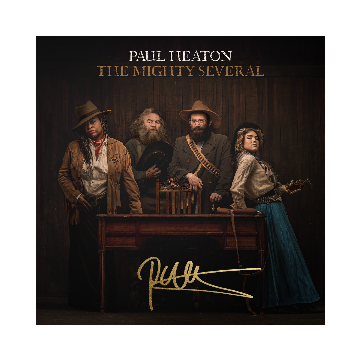 The Mighty Several Exclusive Gold Vinyl & Signed Art Card { vinyl }