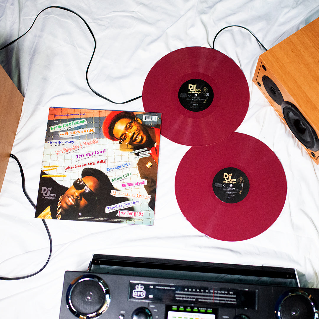 The Great Adventures Of Slick Rick: Burgundy Vinyl LP { vinyl }