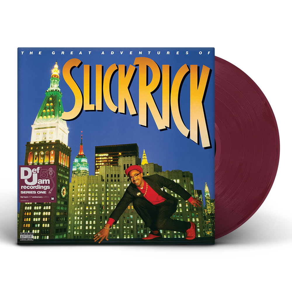 The Great Adventures Of Slick Rick: Burgundy Vinyl LP { vinyl }