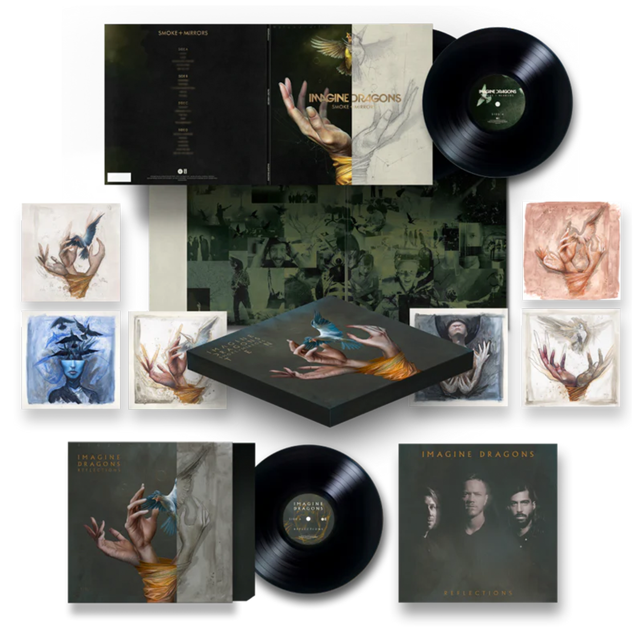 Smoke + Mirrors Ten: 3LP 140g Anniversary Box Set { vinyl }