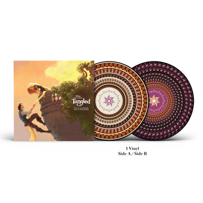 Songs from Tangled: Zoetrope Picture Disc Vinyl LP { vinyl }
