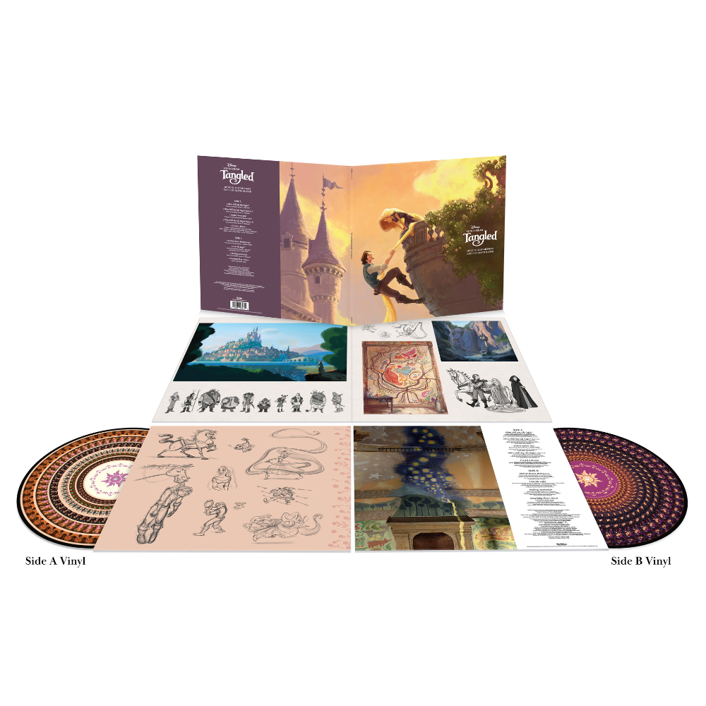 Songs from Tangled: Zoetrope Picture Disc Vinyl LP { vinyl }