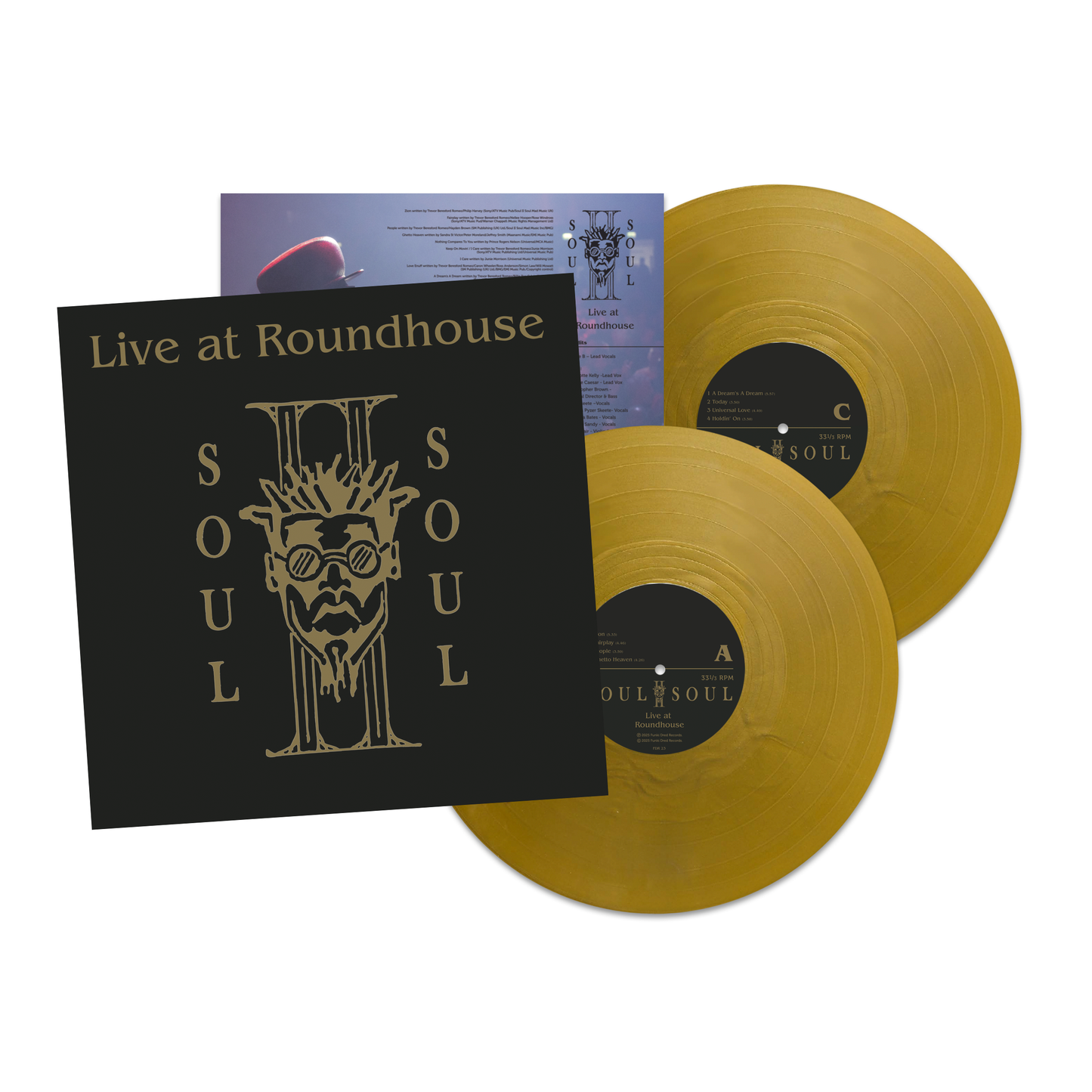 Live at the Roundhouse: Limited Gold Vinyl 2LP { vinyl }