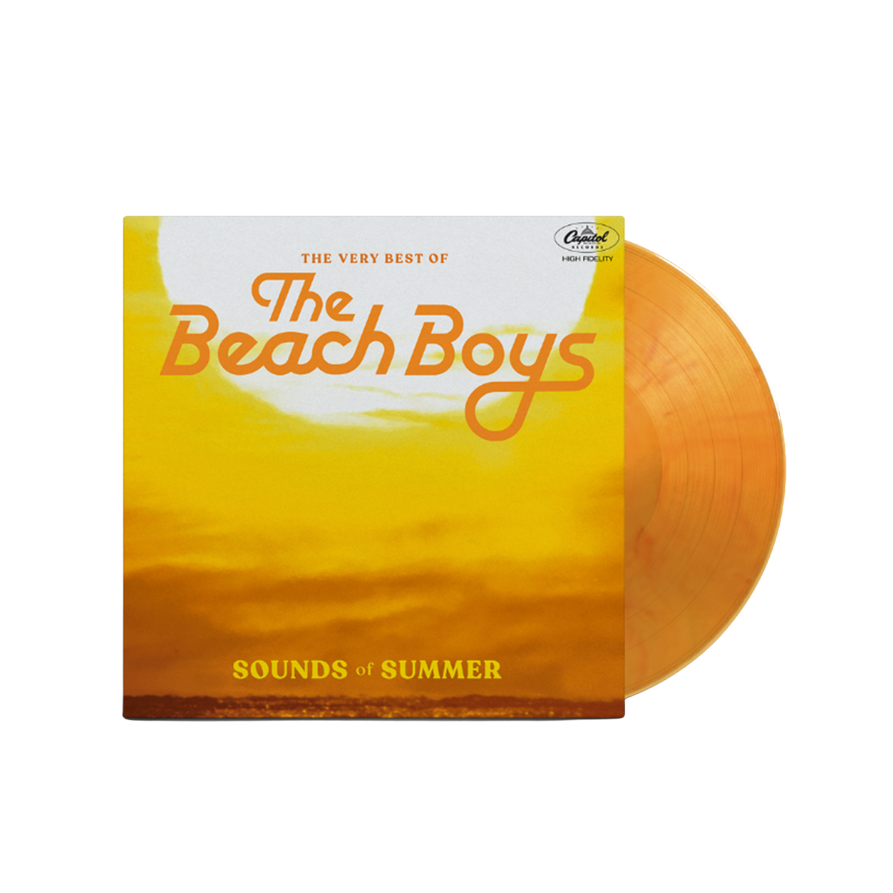 Sounds of Summer - The Very Best of The Beach Boys: Exclusive Sunrise Orange & Yellow Vinyl LP { vinyl }