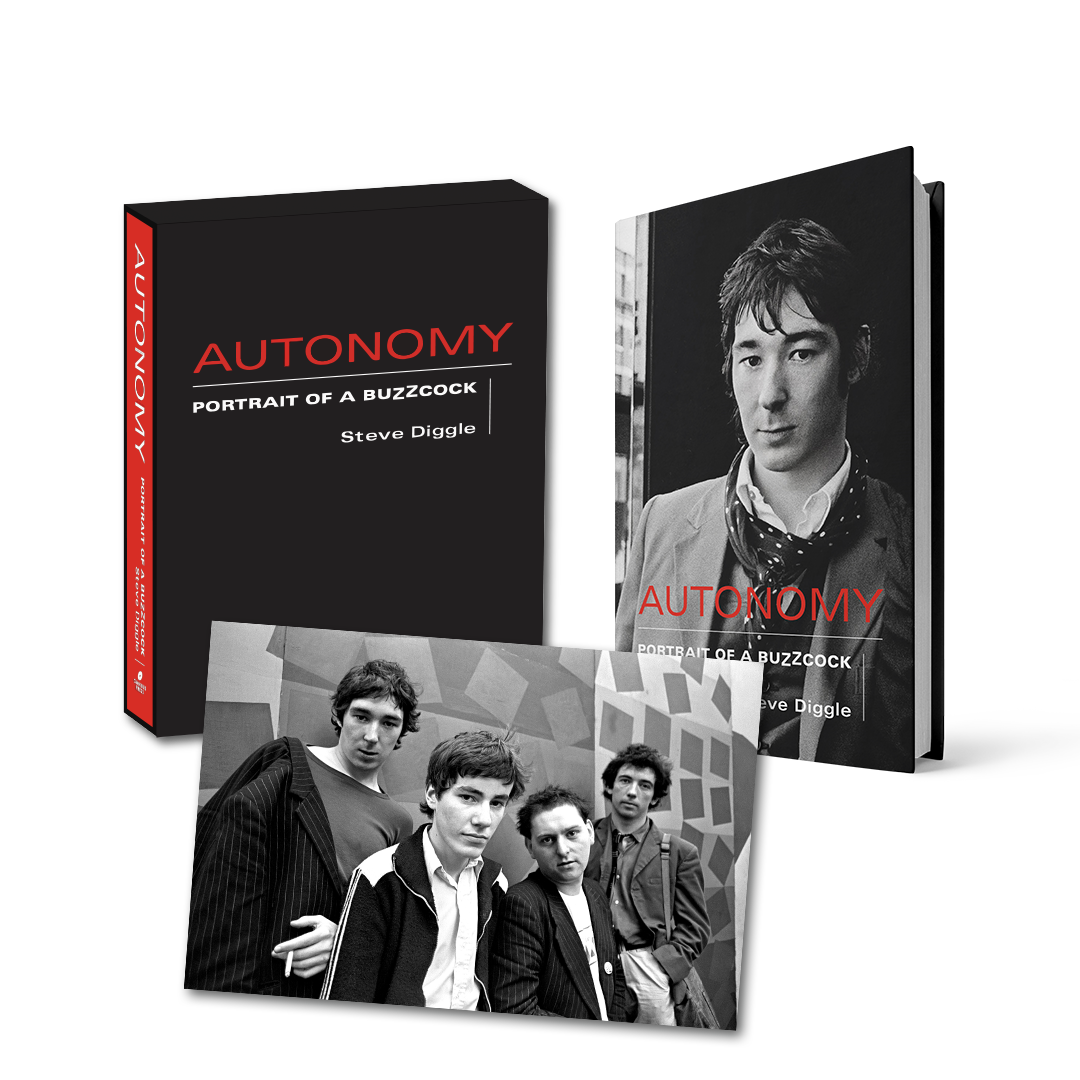 Autonomy - Portrait of a Buzzcock: Special Edition Signed Hardback Book { vinyl }