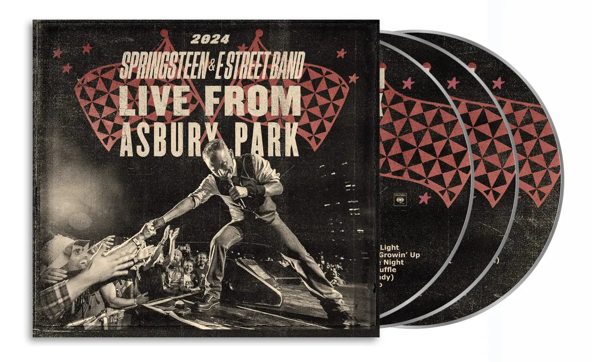 Live from Asbury Park 2024: 3CD Album { vinyl }