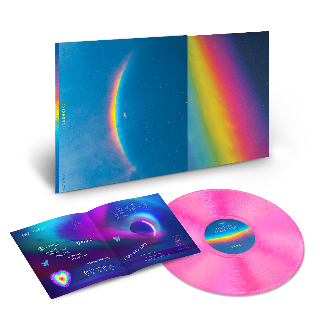 Moon Music: Translucent Pink Eco-Vinyl LP { vinyl }