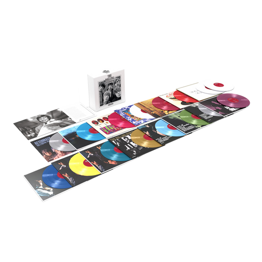The Rolling Stones In Mono: Colour Vinyl 16LP Box Set { vinyl }