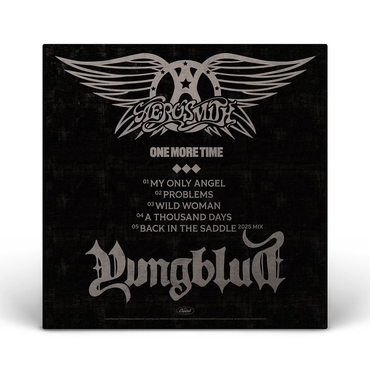 AEROSMITH & YUNGBLUD - One More Time Red Vinyl (Aerosmith Store Exclusive) { vinyl }