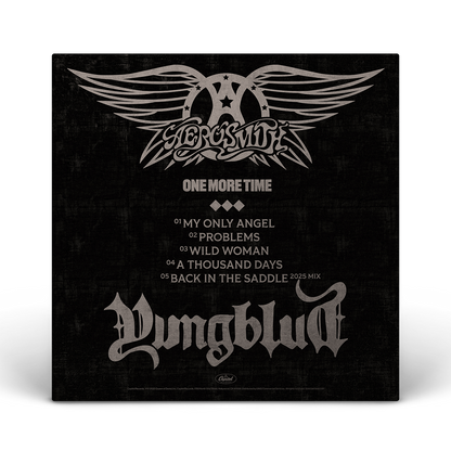 AEROSMITH & YUNGBLUD - One More Time Red Vinyl (Aerosmith Store Exclusive) { vinyl }