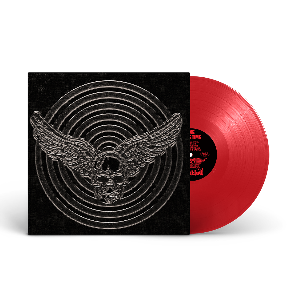 AEROSMITH & YUNGBLUD - One More Time Red Vinyl (Aerosmith Store Exclusive) { vinyl }