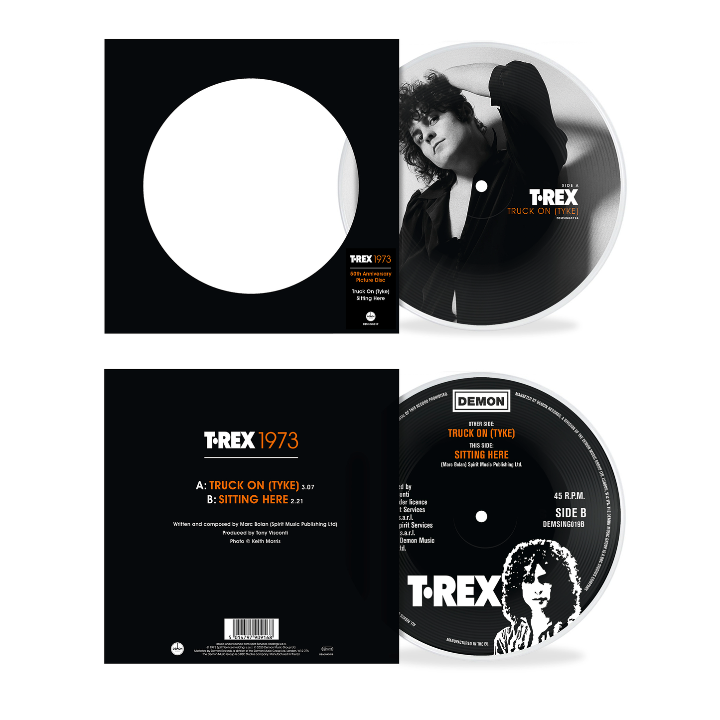Truck-On Tyke (50th Anniversary): Limited Vinyl 7" Picture Disc { vinyl }