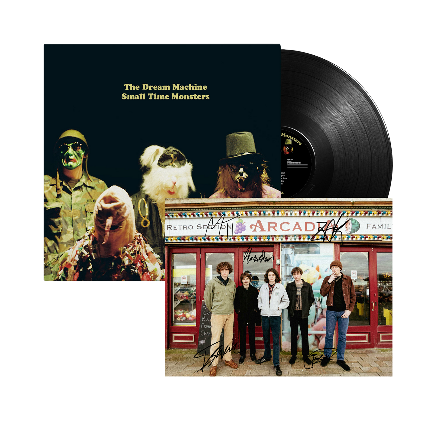 Small Time Monsters - Vinyl LP  + Signed Print { vinyl }