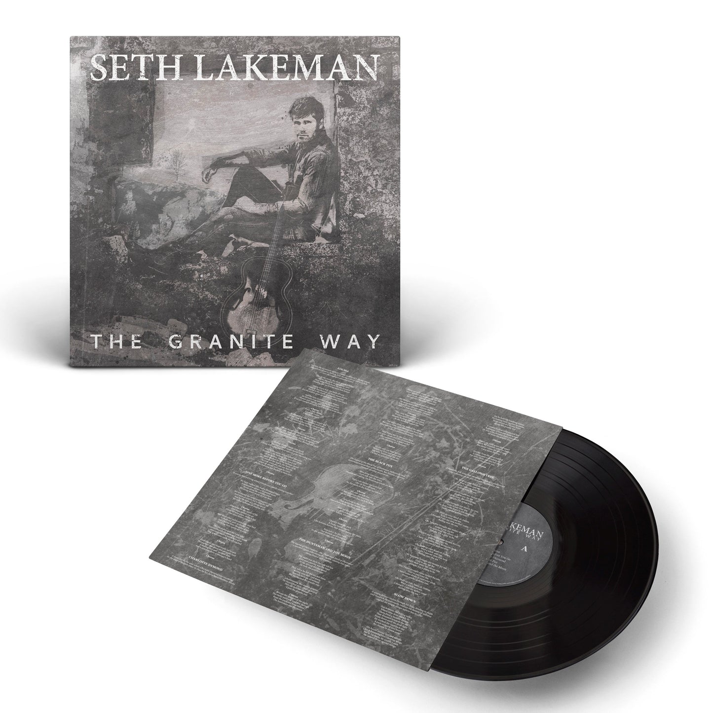 The Granite Way: Black Vinyl LP & Signed Postcard { vinyl }