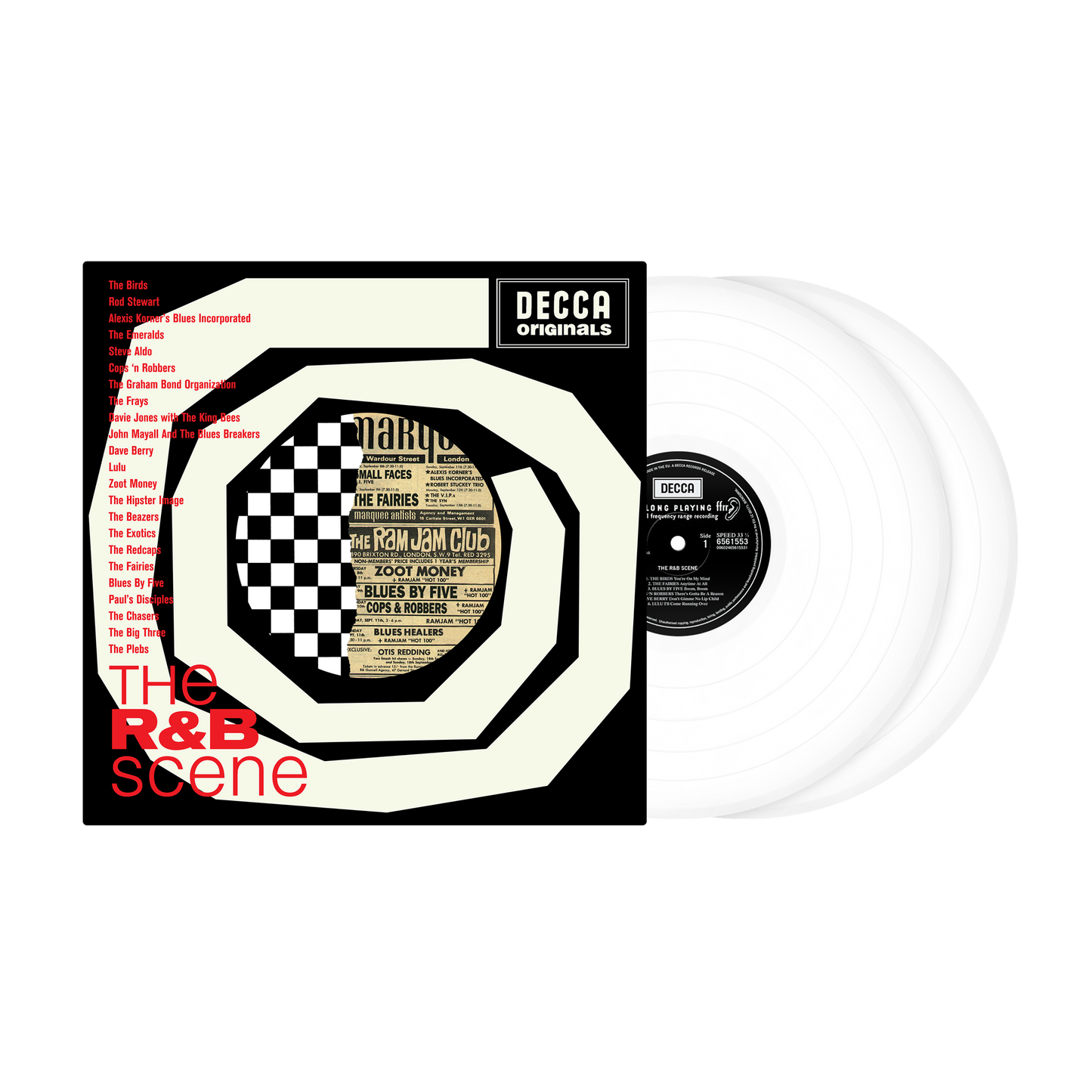 The R&B Scene: White Vinyl 2LP { vinyl }