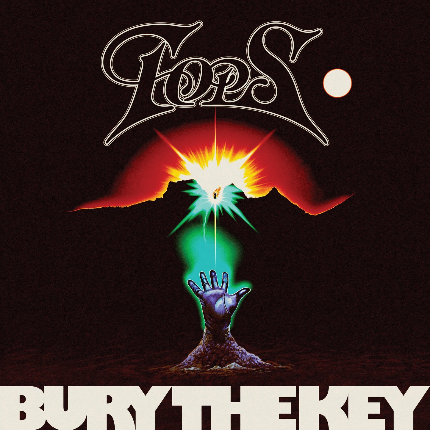 Bury The Key Exclusive Signed Print { vinyl }