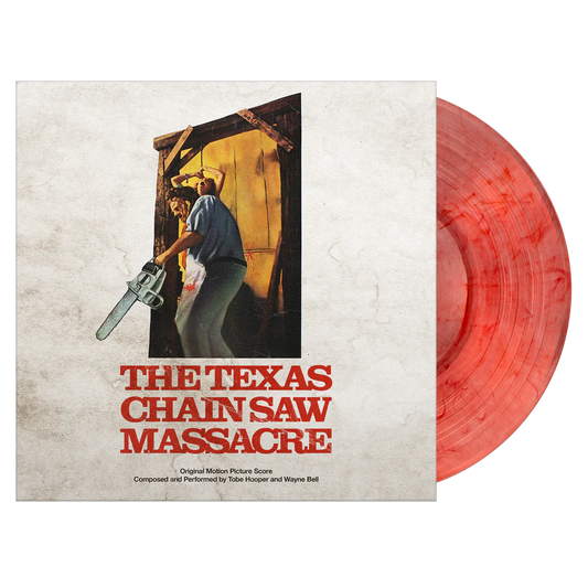 The Texas Chainsaw Massacre (Original Soundtrack): Limited Edition Blood Red Swirl Vinyl LP { vinyl }